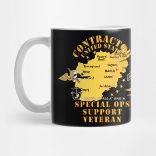 Contractor - Special Ops Support Veteran - Afghanistan Mug